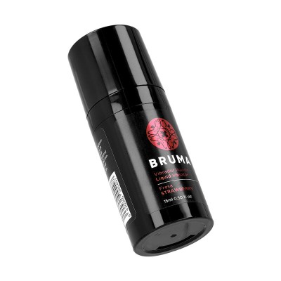 BRUMA - VIBRADOR LÍQUIDO ULTRA DESLIZANTE MORANGO 15 ML - D-239847 - Dona Pimenta