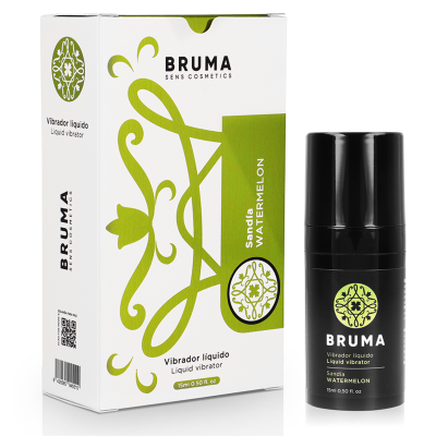 BRUMA - VIBRADOR LÍQUIDO ULTRA DESLIZANTE MELANCIA 15 ML - D-239849 - Dona Pimenta