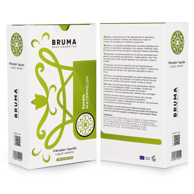 BRUMA - VIBRADOR LÍQUIDO ULTRA DESLIZANTE MELANCIA 15 ML - D-239849 - Dona Pimenta