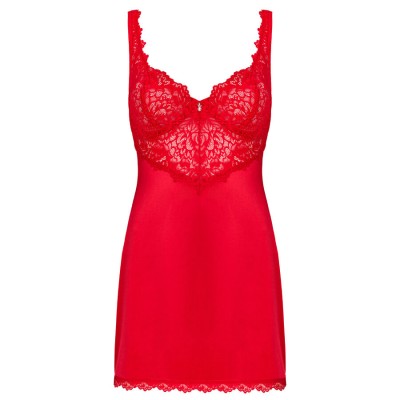 OBSESSIVE - AMOR CHERRIS CHEMISE & THONG S/M - D-232848 - Dona Pimenta