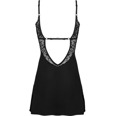 OBSESSIVE - BELLASTIA CHEMISE E TANGA XS/S - D-236053 - Dona Pimenta