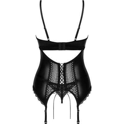 OBSESSIVE - CORSET NORIDES E TANGA XS/S - D-235996 - Dona Pimenta