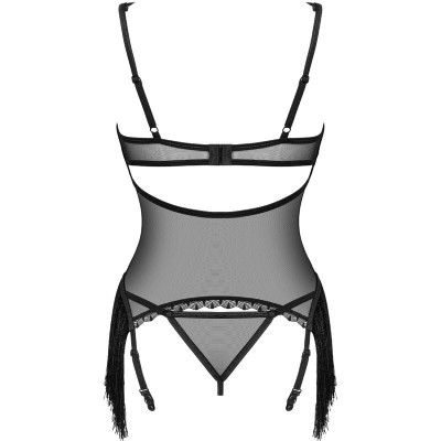 OBSESSIVE - SHERILA CORSET E TANGA XS/S - D-236000 - Dona Pimenta