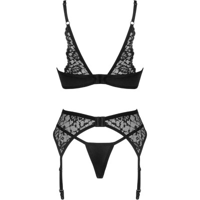 OBSESSIVE - CONJUNTO DE TRÊS PEÇAS BELLASTIA XS/S - D-236050 - Dona Pimenta