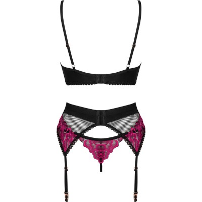 OBSESSIVE - CONJUNTO ROSENTY TRÊS PEÇAS XS/S - D-236196 - Dona Pimenta