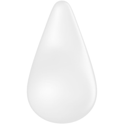 SATISFYER - VIBRADOR DEW GOTA LAY-ON BRANCO - D-239838 - Dona Pimenta