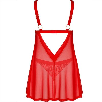 OBSESSIVE - ELIANES BABYDOLL & THONG XS/S - D-237697 - Dona Pimenta