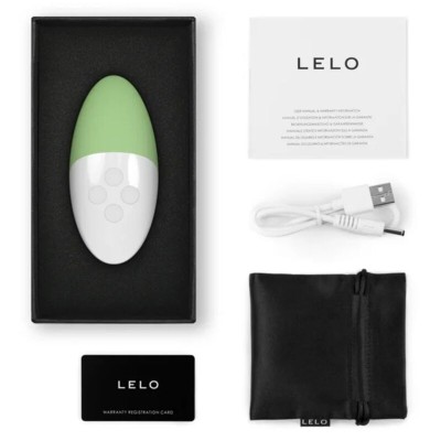 LELO - SIRI 3 CLITORIS MASSAGER PISTACHIO CREME - D-240500 - Dona Pimenta