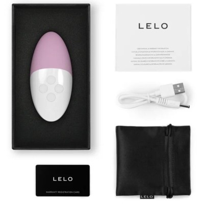 LELO - MASSAGADOR DE CLITÓRIS SIRI 3 ROSA SUAVE - D-240507 - Dona Pimenta