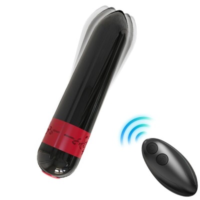 ARMONY - ROCKET VIBRADOR BALA CONTROLE REMOTO PRETO - D-238061 - Dona Pimenta