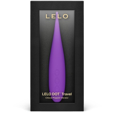 LELO - ESTIMULADOR DE CLITÓRIS DOT TRAVEL ROXO - D-240514 - Dona Pimenta