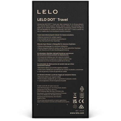 LELO - ESTIMULADOR DE CLITÓRIS DOT TRAVEL ROXO - D-240514 - Dona Pimenta