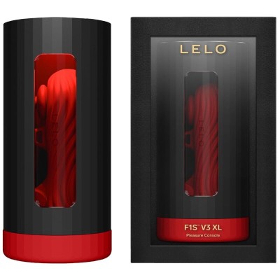 LELO - F1S V3 MASTURBADOR MASCULINO VERMELHO XL - D-240511 - Dona Pimenta