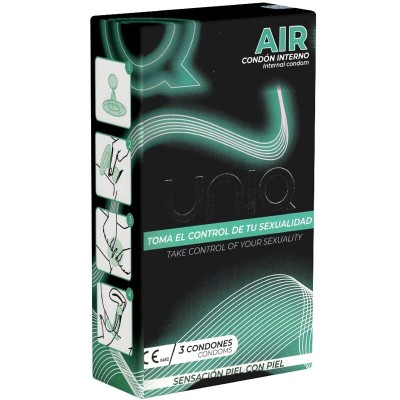 UNIQ AIR SEM LÁTEX CONDOMÍNIO FEMININO 3 UNIDADES - D-222263 - Dona Pimenta