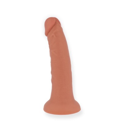 ONINDER - DILDO VIBRADOR BOGOTÁ MÉDIO 9 VELOCIDADES NATURAL 22 CM -O- 4,5 CM - APLICATIVO GRATUITO - D-239510 - Dona Pimenta