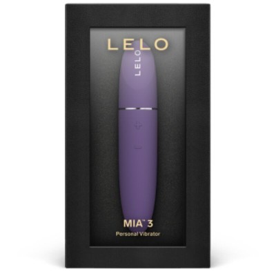 LELO - MIA 3 VIBRADOR PESSOAL ROXO - D-240094 - Dona Pimenta