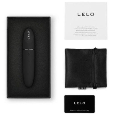 LELO - VIBRADOR PESSOAL MIA 3 PRETO - D-240095 - Dona Pimenta