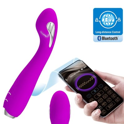 PRETTY LOVE - HECTOR ELECTROSHOCK VIBRADOR APLICATIVO GRATUITO VIOLETA - D-240561 - Dona Pimenta