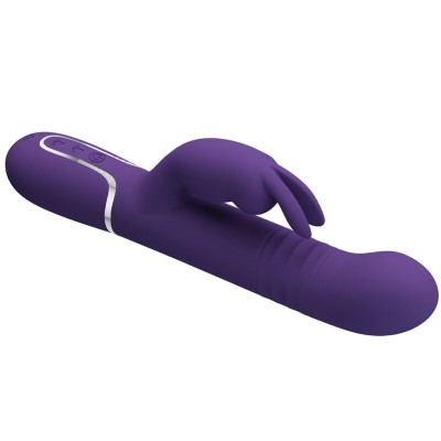 PRETTY LOVE - COALE VIBRADOR  COELHO 4 EM 1 ROXO - D-240559 - Dona Pimenta