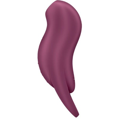 SATISFYER - ESTIMULADOR DE CLITÓRIS POCKET PRO 1 GARNET - D-239973 - Dona Pimenta