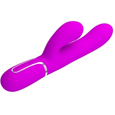 PRETTY LOVE - VIBRADOR MULTIFUNÇÃO G-SPOT FÚCSIA - D-238292 - Dona Pimenta