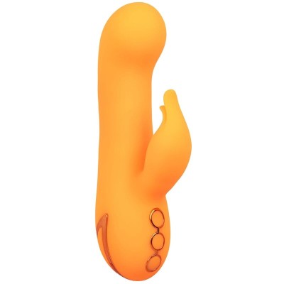 CALEXOTICS - VIBRADOR MONTECITO MUSE COELHO LARANJA POR CALIFORNIA DREAMING - D-239980 - Dona Pimenta