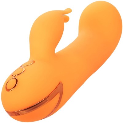 CALEXOTICS - VIBRADOR MONTECITO MUSE COELHO LARANJA POR CALIFORNIA DREAMING - D-239980 - Dona Pimenta