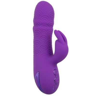 CALEXOTICS - MANHATTAN BEACH MARVEL VIBRADOR COELHO ROXO POR CALIFORNIA DREAMING - D-239981 - Dona Pimenta