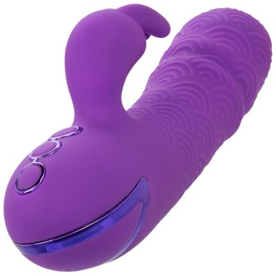 CALEXOTICS - MANHATTAN BEACH MARVEL VIBRADOR COELHO ROXO POR CALIFORNIA DREAMING - D-239981 - Dona Pimenta