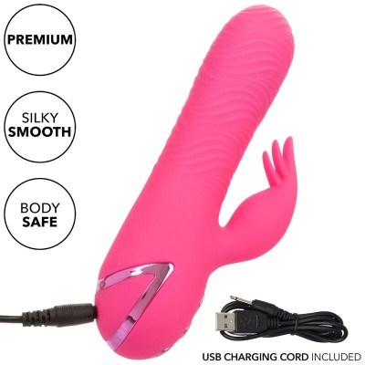 CALEXOTICS - SACRAMENTO SWEETIE VIBRADOR COELHO ROSA POR CALIFORNIA DREAMING - D-239982 - Dona Pimenta