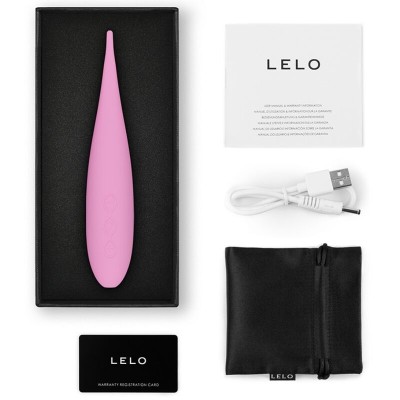 LELO - ESTIMULADOR DE CLITÓRIS DOT TRAVEL ROSA - D-240513 - Dona Pimenta