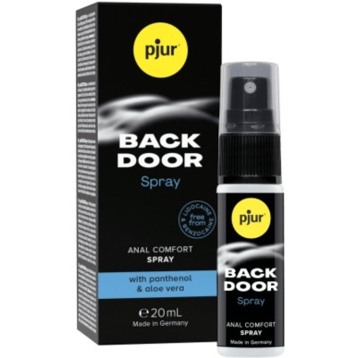 PJUR - CONJUNTO DE PORTA TRASEIRA DE LUBRIFICANTE ANAL E SPRAY - D-240517 - Dona Pimenta