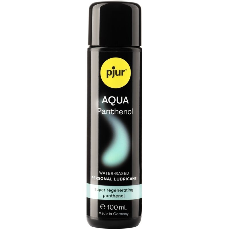 LUBRIFICANTE À BASE DE ÁGUA PJUR AQUA PANTENOL 100 ML - D-230676 - Dona Pimenta