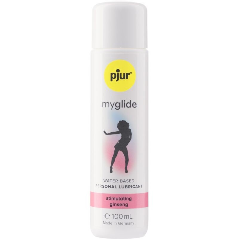 PJUR MYGLIDE LUBRIFICANTE ESTIMULANTE E AQUECENTE 100 ML - D-201657 - Dona Pimenta