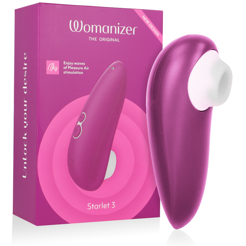 WOMANIZER - STARLET 3 ESTIMULADOR CLITORIAL VIOLETA - D-235665 - Dona Pimenta