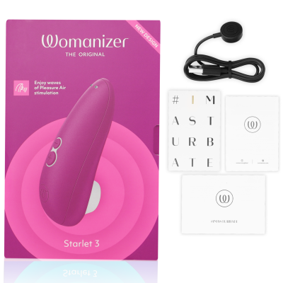 WOMANIZER - STARLET 3 ESTIMULADOR CLITORIAL VIOLETA - D-235665 - Dona Pimenta