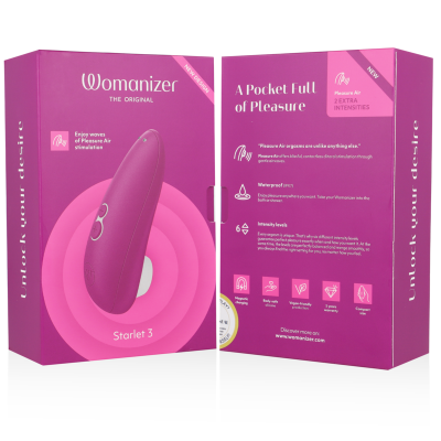 WOMANIZER - STARLET 3 ESTIMULADOR CLITORIAL VIOLETA - D-235665 - Dona Pimenta