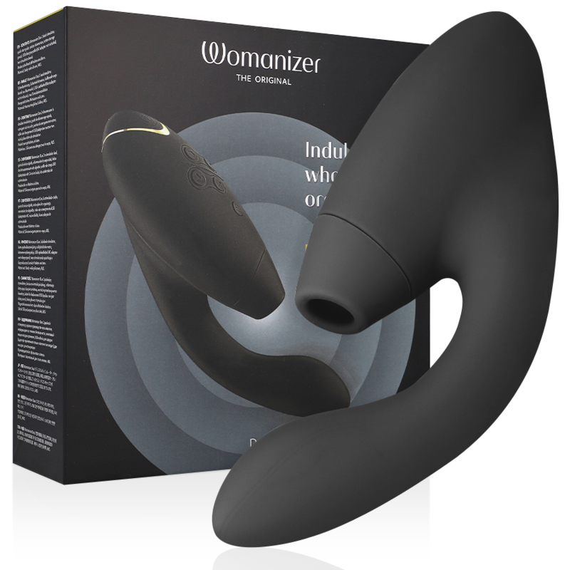 WOMANIZER - DUO 2 ESTIMULADOR PRETO - D-235683 - Dona Pimenta