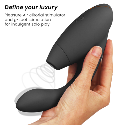 WOMANIZER - DUO 2 ESTIMULADOR PRETO - D-235683 - Dona Pimenta