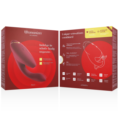 WOMANIZER - DUO 2 ESTIMULADOR BORDEAUX - D-235684 - Dona Pimenta