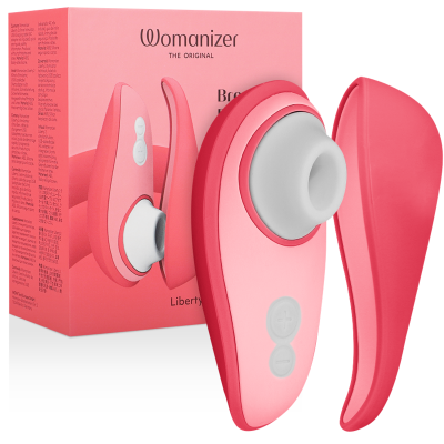 WOMANIZER - LIBERTY 2 ESTIMULADOR DE CLITORIS & SUCKER VERDE CLARO - D-238117 - Dona Pimenta