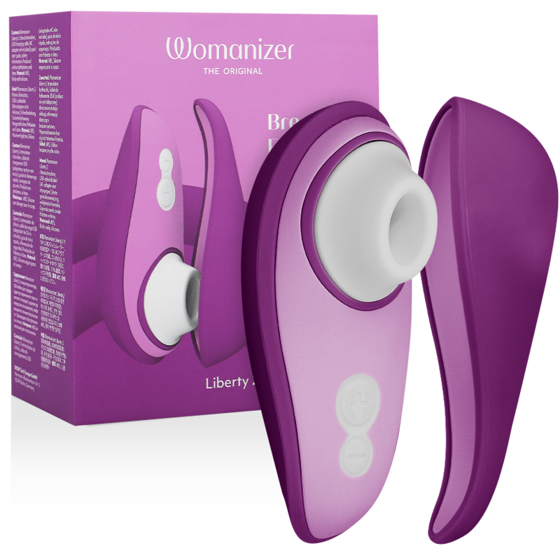 WOMANIZER - LIBERTY 2 ESTIMULADOR DE CLITORIS & SUCKER VERDE CLARO - D-238117 - Dona Pimenta