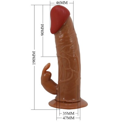 PRETTY LOVE - MARION HARNESS CUECAS UNIVERSAIS COM DILDO VIBRATÓRIO 19 CM MARROM - D-239744 - Dona Pimenta