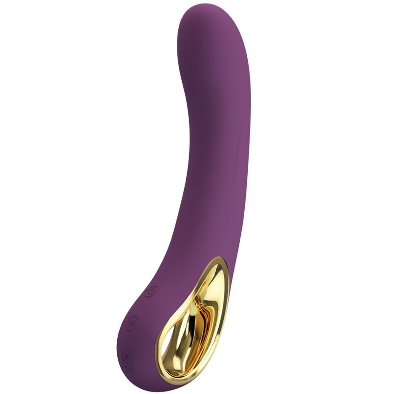 PRETTY LOVE - ETHAN VIBRADOR RECARREGVEL ROXO - D-239746 - Dona Pimenta