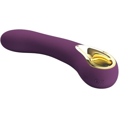 PRETTY LOVE - ETHAN VIBRADOR RECARREGVEL ROXO - D-239746 - Dona Pimenta