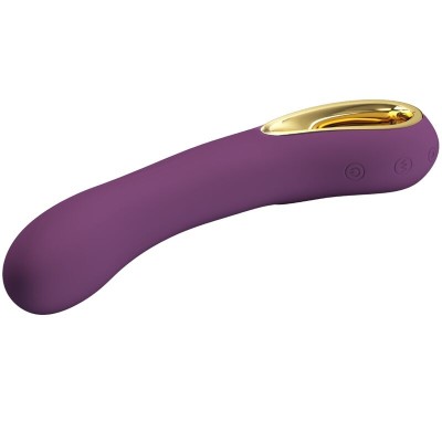 PRETTY LOVE - ETHAN VIBRADOR RECARREGVEL ROXO - D-239746 - Dona Pimenta