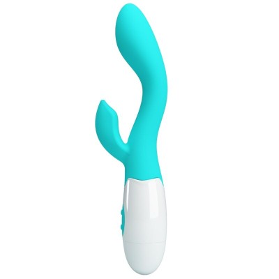 PRETTY LOVE - VIBRADOR BRILHANTE G-SPOT AQUA VERDE - D-239762 - Dona Pimenta