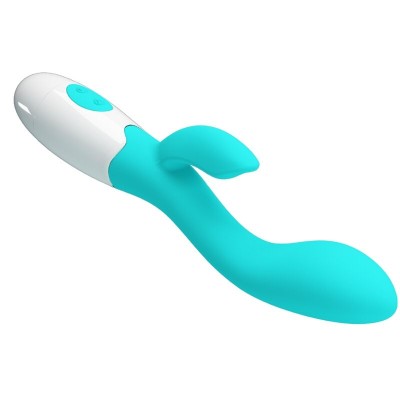 PRETTY LOVE - VIBRADOR BRILHANTE G-SPOT AQUA VERDE - D-239762 - Dona Pimenta