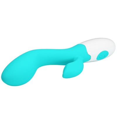 PRETTY LOVE - VIBRADOR BRILHANTE G-SPOT AQUA VERDE - D-239762 - Dona Pimenta