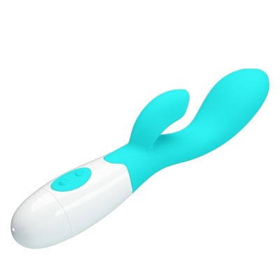 PRETTY LOVE - VIBRADOR BRILHANTE G-SPOT AQUA VERDE - D-239762 - Dona Pimenta